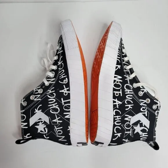 New Converse Not A Chuck Sneakers Canvas 70 High UNT1TL3D Black 10