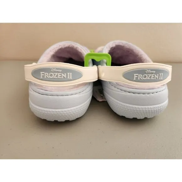 NEW Crocs Disney Slippers Frozen Lined Clogs Elsa Shoes for Girls/Boys Size J3