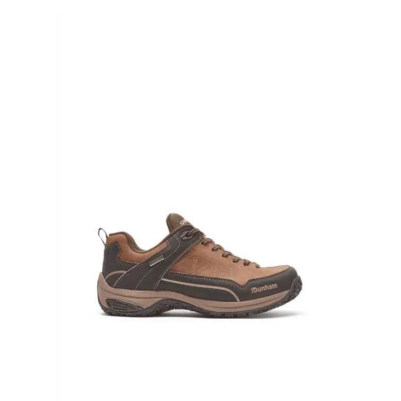 NEW DUNHAM men's cloud plus lace up - d/medium in brown