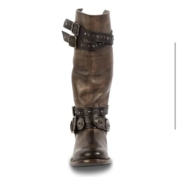 NEW Freebird Garrison Leather Boots size 10 HTF!