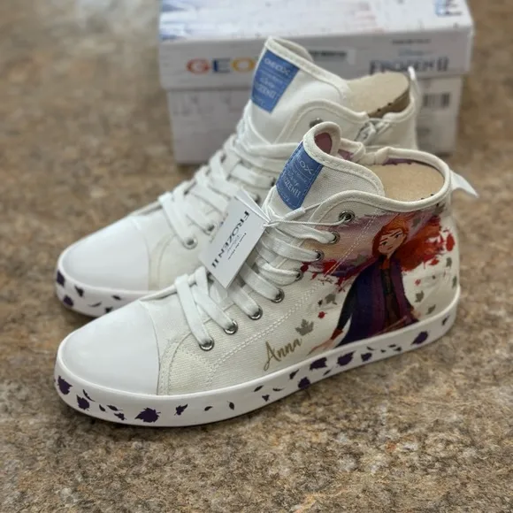 New Geox Frozen High Top Sneakers