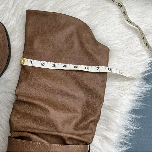 NEW Journee Collection Boots Women's Late Taupe Size 10