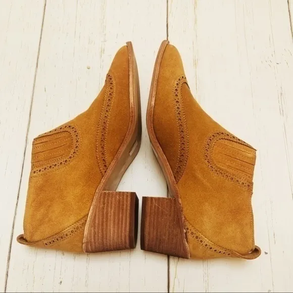 NEW Madewell Grayson brogue boots