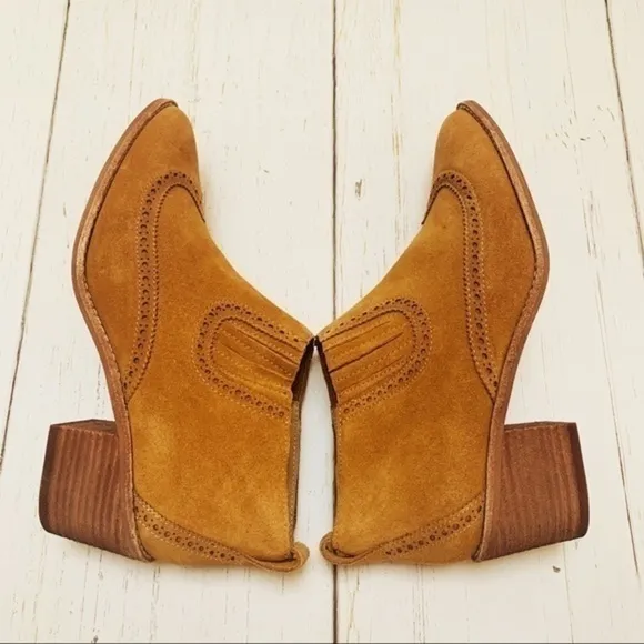 NEW Madewell Grayson brogue boots