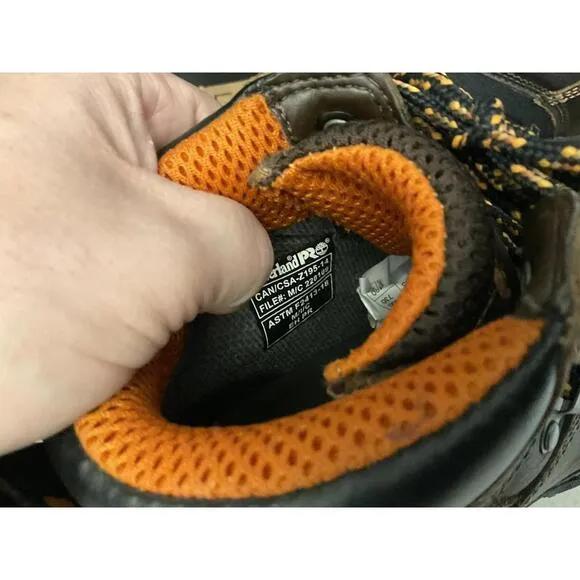 New! Mens Timberland PRO Endurance CSA 6&quot; Steel Toe Work Boots. Size 7.5M. Nice!