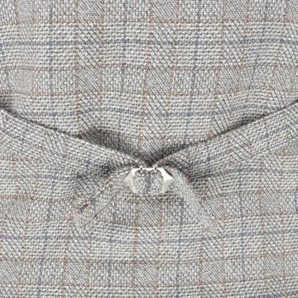 New Men's V-Neck Suit Vest Button Waistcoat Beige