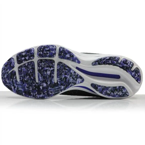NEW MIZUNO men's wave rider 25 running shoe in obsidian