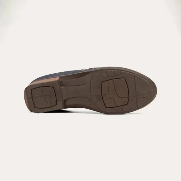 NEW NAOT women's angin slip on shoes - medium in navy velvet