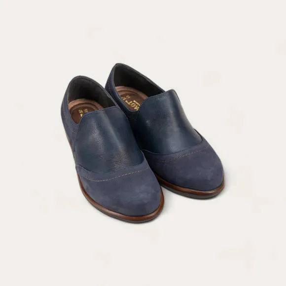 NEW NAOT women's angin slip on shoes - medium in navy velvet