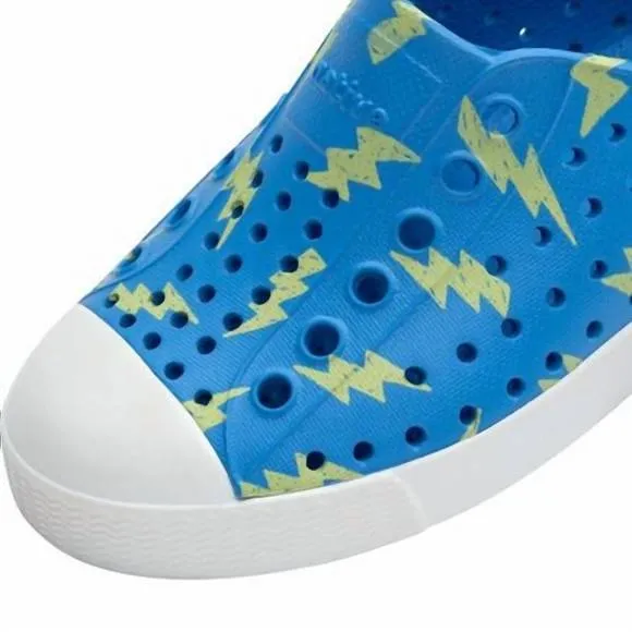 NEW NATIVE kid's jefferson sugarlite shoes in print chill