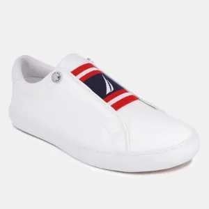 New Nautica EMBROIDERED LOGO Slip On Sneakers shoes