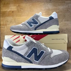 NEW New Balance 996 Made in USA Mens Size 10 Shoes Sneakers Gray Blue