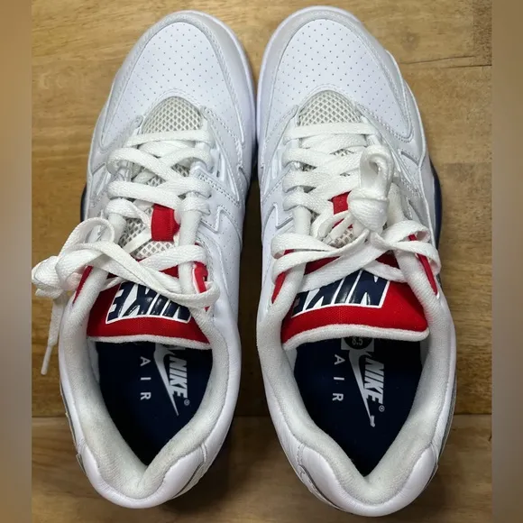 NEW Nike Air Cross Trainer 3 USA BO JACKSON Mens Sz 8.5 Shoes Sneakers White
