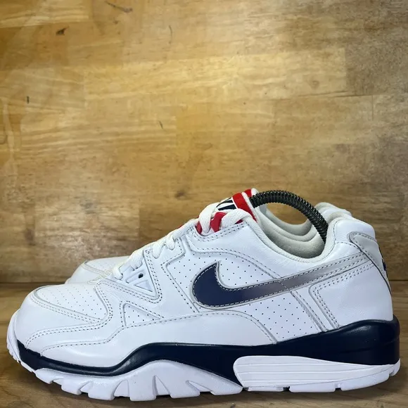 NEW Nike Air Cross Trainer 3 USA BO JACKSON Mens Sz 8.5 Shoes Sneakers White