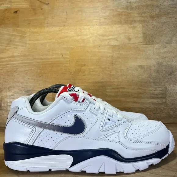NEW Nike Air Cross Trainer 3 USA BO JACKSON Mens Sz 8.5 Shoes Sneakers White