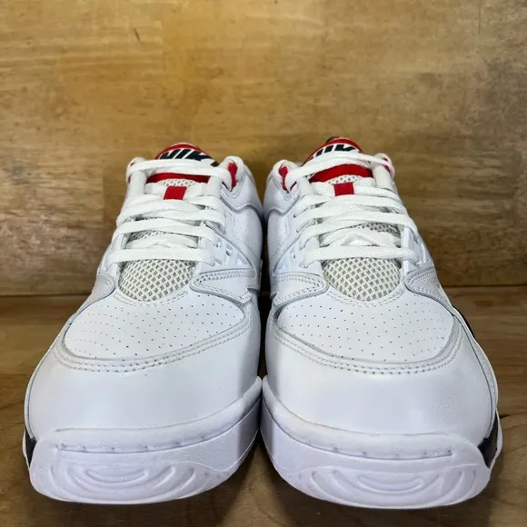 NEW Nike Air Cross Trainer 3 USA BO JACKSON Mens Sz 8.5 Shoes Sneakers White