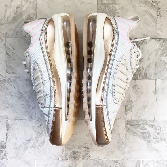 NEW Nike Air Max 98 Metallic Sneakers