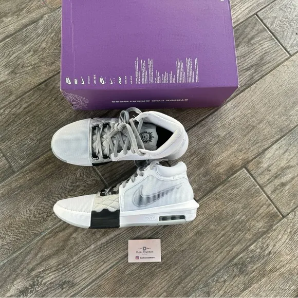 New Nike LeBron Witness 8 “White Light Smoke Grey” FB2239 100 Basketball Shoes