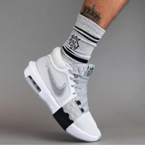 New Nike LeBron Witness 8 “White Light Smoke Grey” FB2239 100 Basketball Shoes