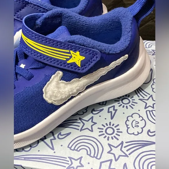 NEW Nike RARE Star Runner 3 DREAM Blue Sneakers Running Shoes - Size 12c
