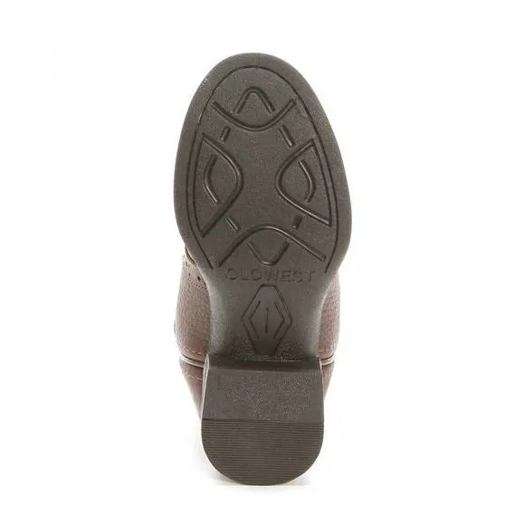 NEW OLD WEST kids round toe cowboy boots - medium width in brown
