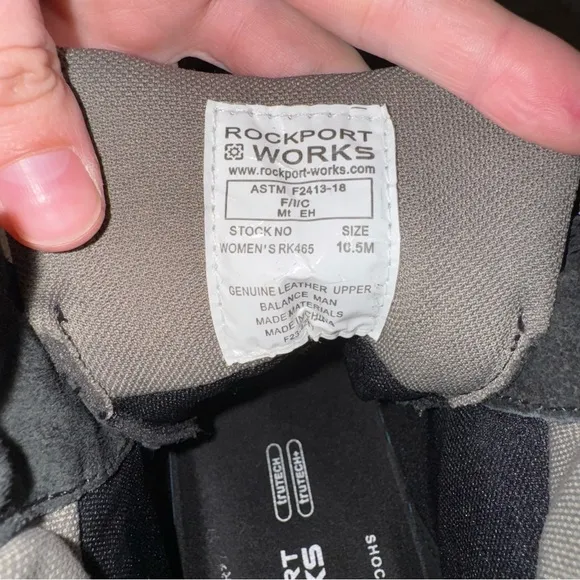 NEW Rockport Works Women’s Work Boots