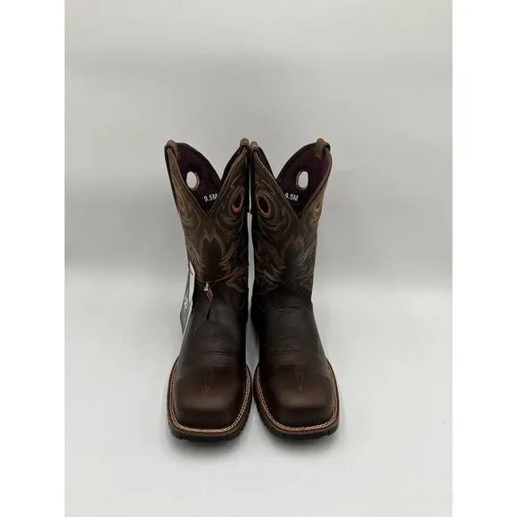 NEW Rocky Rosemary Composite Toe Women's Waterproof Boots Brown US Size 8.5 WIDE