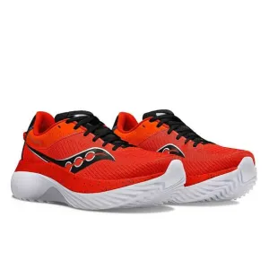 NEW SAUCONY men's kinvara pro shoes in infrared/black