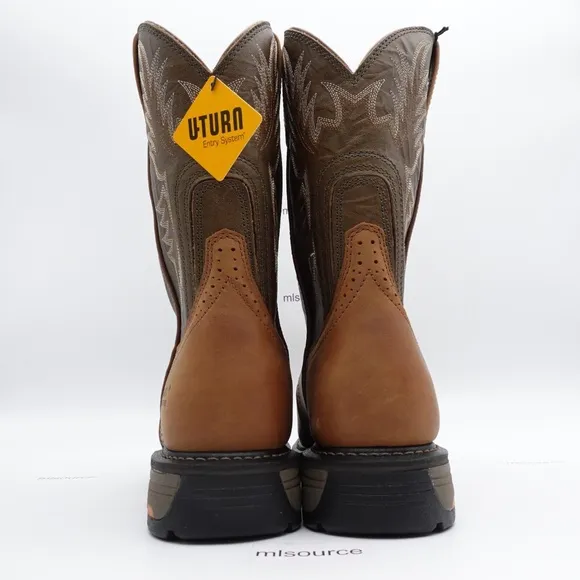 NEW Size 11.5 WIDE 2E Men's Ariat WorkHog Composite Roper Safety Toe Work Boots