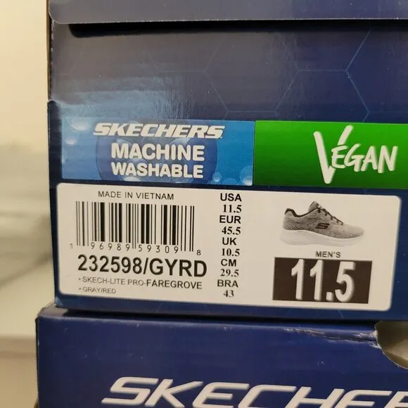 NEW Skechers Skech Lite Pro Shoes Men's Size 11.5 Comfort‎ Walking Memory Foam
