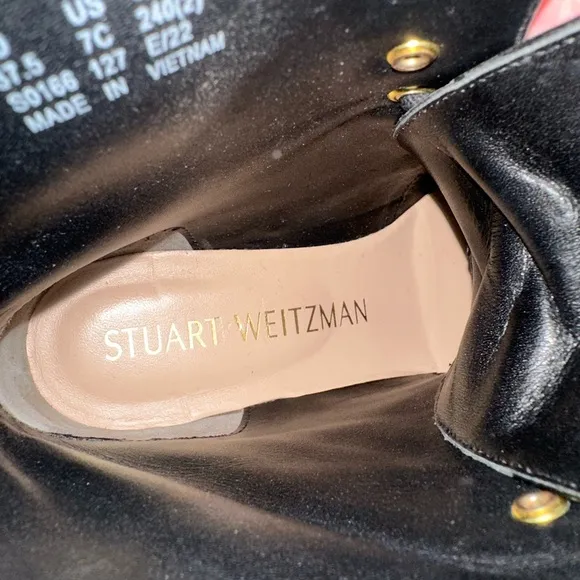 New Stuart Weitzman Nisha Combat Boots Shoes