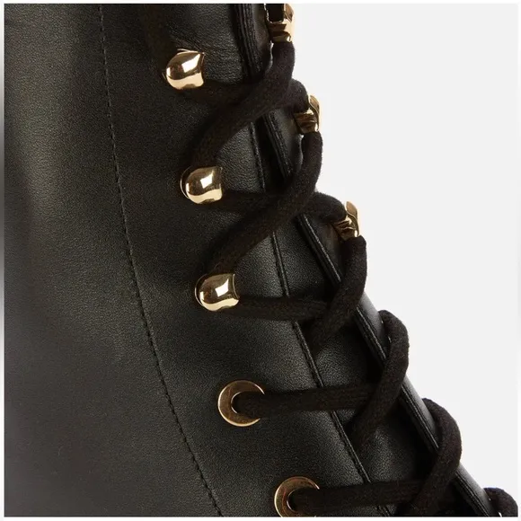 New Stuart Weitzman Nisha Combat Boots Shoes