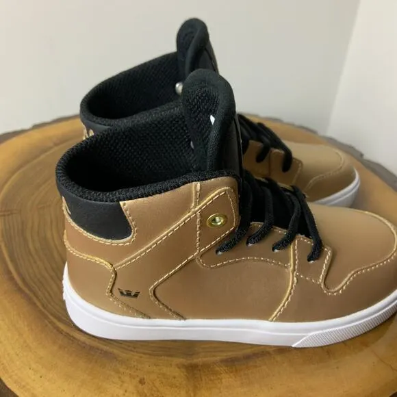 NEW! Supra Gold High Top Sneakers