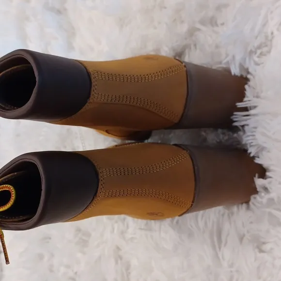 NEW TIMBERLAND Allington 6'' Womens Lace Up Heeled Boots SZ 8.5