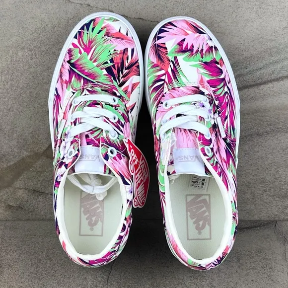 NEW Vans Doheny Platform Sneakers Tropical Print