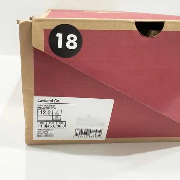 New Vans Leather Lowland CC Men’s Shoes in original box
