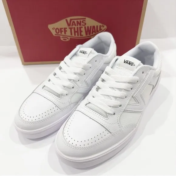 New Vans Leather Lowland CC Men’s Shoes in original box