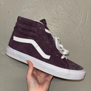 NEW Vans Men's Size 11 Sk8-Hi Suede Wine Tasting