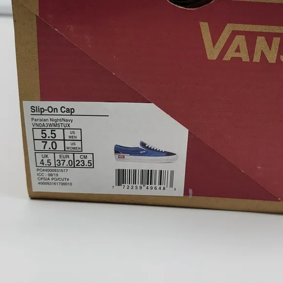 NEW Vans Slip-On Cap