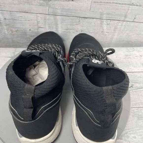 New Balance Mid 247 Black/White Mesh Knit Shoes Sneakers Mens Lifestyle Size 12