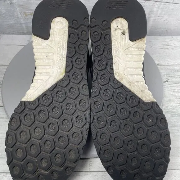 New Balance Mid 247 Black/White Mesh Knit Shoes Sneakers Mens Lifestyle Size 12