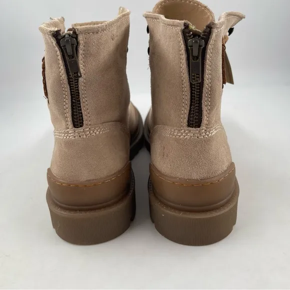 NIB! Dingo Men’s High Country Natural DI842NA Suede Work Boots - Size 10 D