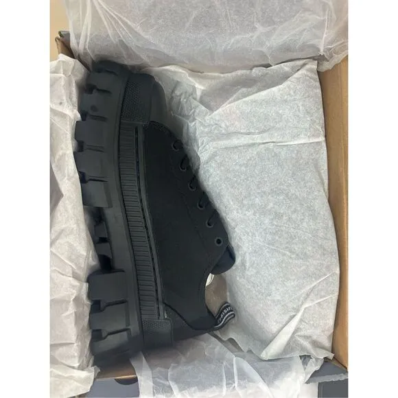 NIB PALLADIUM REVOLT LO TX PLATFORM SNEAKERS - 8.5