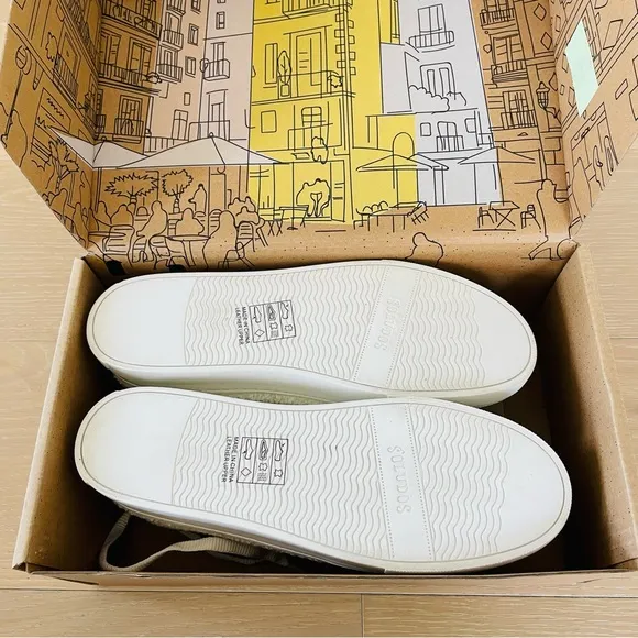 NIB Soludos Yin Yang Platform Sneaker White/Black size 5.5