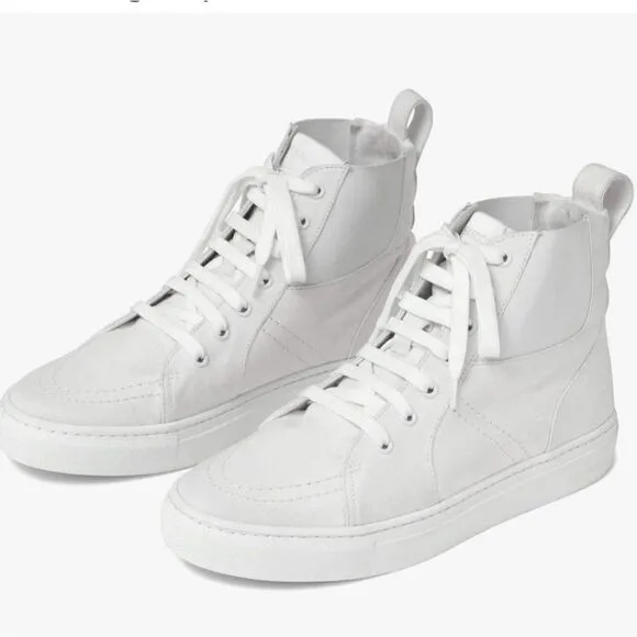 NIB Thakoon Pull On High Top Sneaker - White