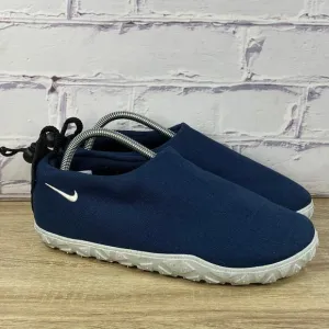 Nike ACG Moc Armory Navy Blue Slip On Shoes FV4572-400 Men's 8.5 Moccasin