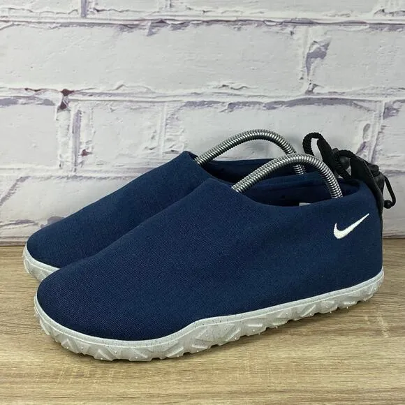 Nike ACG Moc Armory Navy Blue Slip On Shoes FV4572-400 Men's 8.5 Moccasin