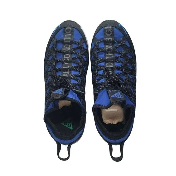 🤩Nike ACG React Terra Gobe Sz 6 Women's outdoor Shoes Blue Black BV6344-400 New