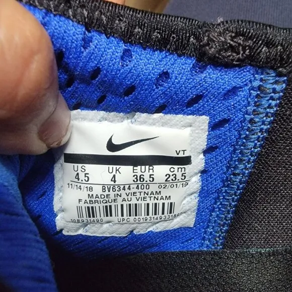 🤩Nike ACG React Terra Gobe Sz 6 Women's outdoor Shoes Blue Black BV6344-400 New