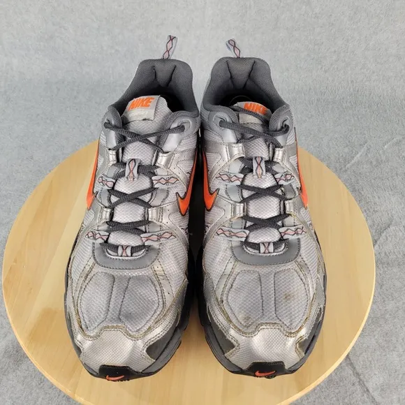 Nike Air Alvord 7 Mens 14 Shoes Sneakers Silver Y2K Metal Gray